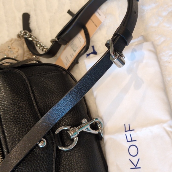 Rebecca Minkoff Blythe Crossbody Black - Picture 9 of 11